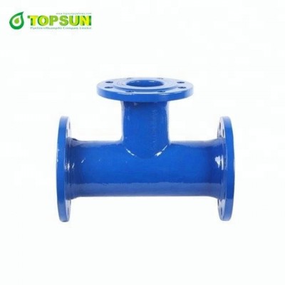 Ductile Fittings Epoxy All Flanged Cast Iron Tee