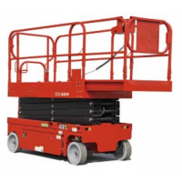 Mobile electric car lift aerial self propelled working scissor lift platform