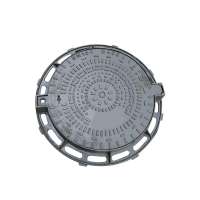 EN124 C250 Heavy Duty Round Ductile Cast Iron Manhole Cover