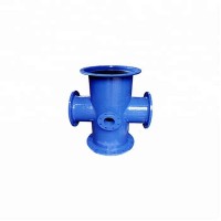 Cast Ductile Iron All Flanged Cross Tees